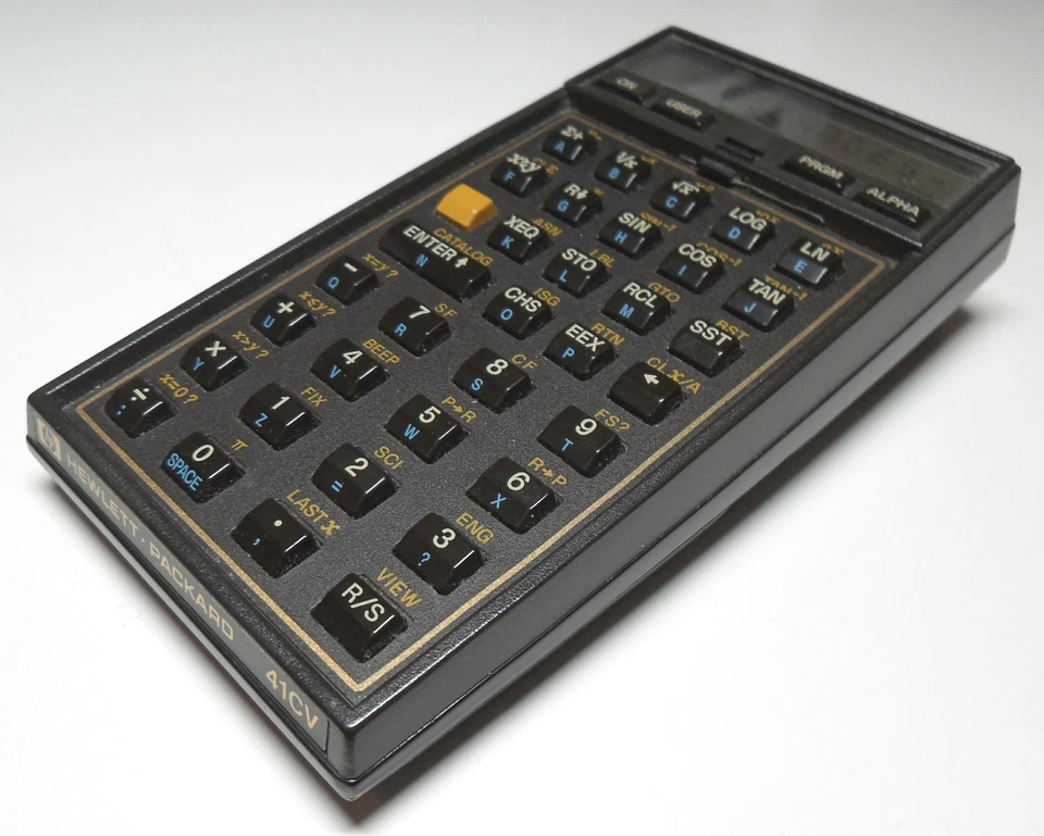 HP-41CV wissenschaftlicher UPN-Taschenrechner (2229S40901) - Bild 3 von 4