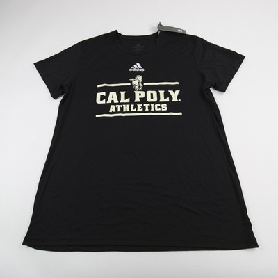  Cal Poly Mustangs adidas Aeroready Short Sleeve Shirt Women's Multiple Sizes
