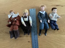 4 X 1:12 Scale Male Children Dolls Figures