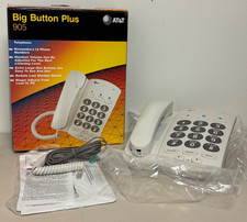 Vintage AT T Big Button Plus Telephone 905 Landline Phone - In Original Box