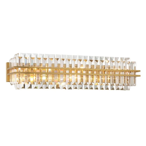 Crystorama Hayes 6 Light Sconce, Aged Brass - HAY-1415-AG - Picture 1 of 1
