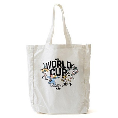 [adidas] FIFA World Cup 2026 Maskottchen Canvas Tragetasche weiß NEU