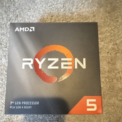 AMD Ryzen 5 3600 6-Core 12-Thread 3.6GHz Processor Socket AM4 w/ fan included