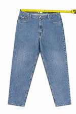 Vintage Calvin Klein Mom Jeans 90s USA Made Light Stone 100 Cotton Denim