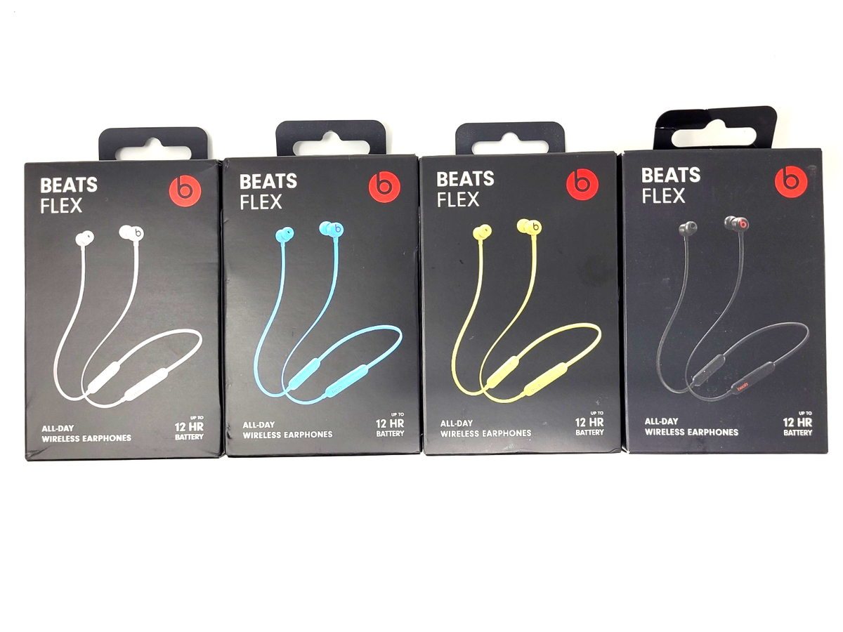 Apple Beats Flex Wireless Earphones Choose Your Color Black, Gray