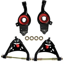 Upper Lower Control Arms Set For 1965-1970 Chevy Bel Air Brookwood Biscayne