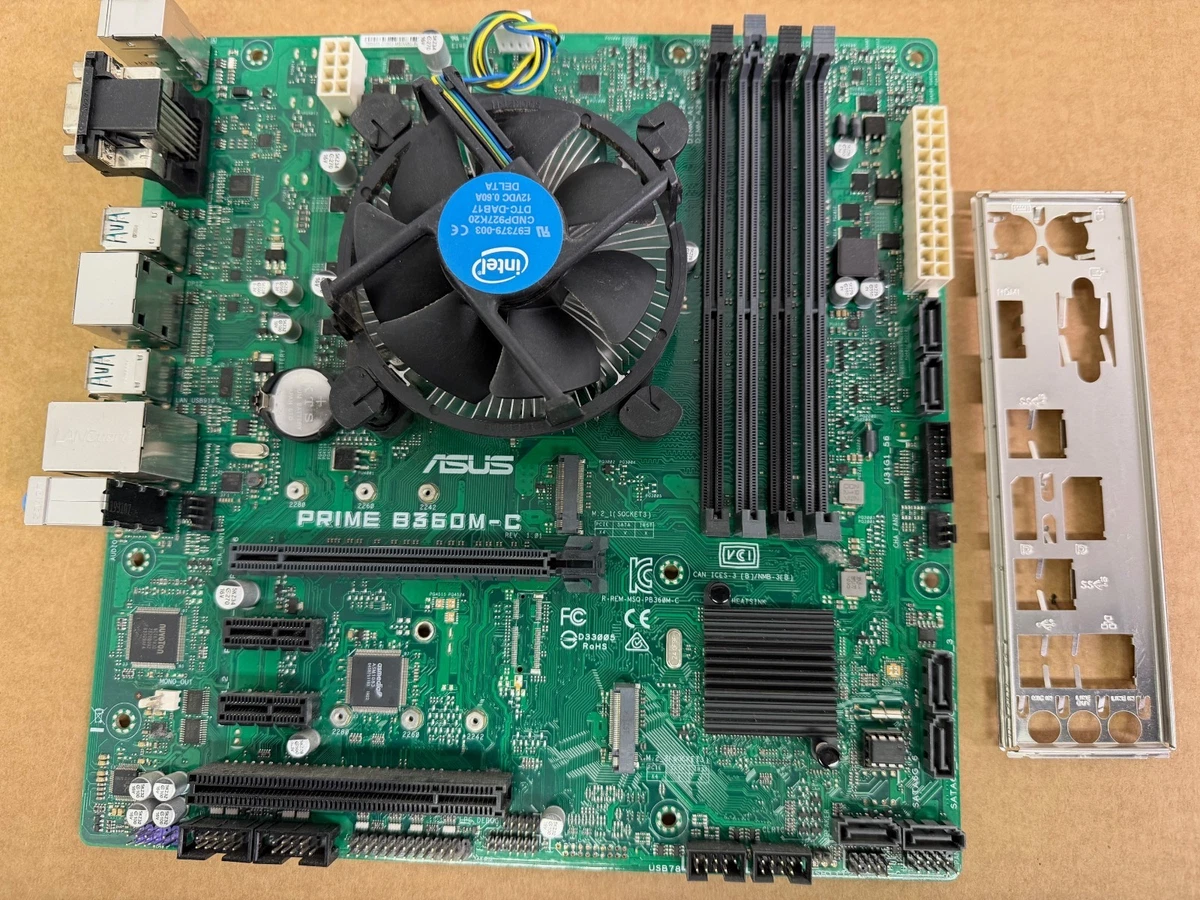 LGA 1151 Moederbord, M ATX DDR4 Gigabit Netwerk HD VGA Output Computer Moederbord voor Core 6/7/8/9 Gen CPU I3/i5/i7 Serie