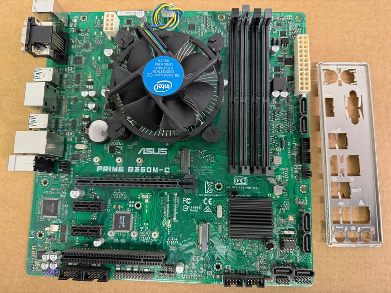 ASUS PRIME B360M-C/CSM LGA1151 DDR4 Intel B360 Chipset mATX Motherboard w/ IO