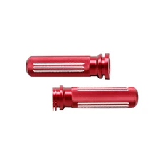 Red Diamond Hand Grips for Harley Springer Softail Fat Boy Road Glide W/1.0 Bar