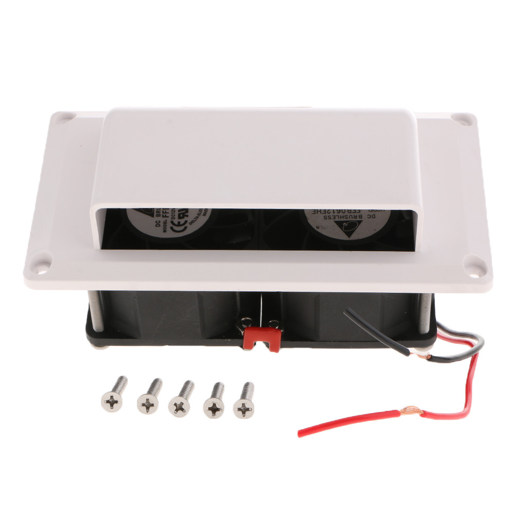 12V RV Roof Side Exhaust Vent Fan Camper Trailer Ventilation