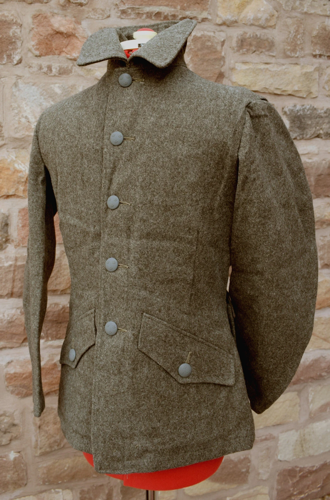 *NEW* VINTAGE 100% WOOL 36" SWEDISH ARMY M58 TUNIC jacket coat hunting shooting