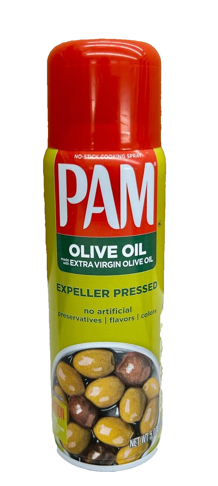 PAM Extra Virgin Olive Oil No Stick Cooking Spray 5 oz