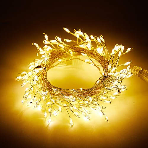 200LED Firecracker Fairy Lights Timer Christmas Cluster Starry String Lights USB - Picture 13 of 18