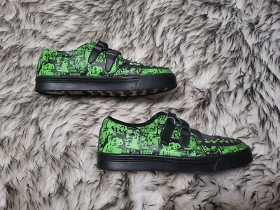 Men\'s Tuk Creepers Shoes Amazon.com | T.U.K. Black Anarchic Creeper Shoes for Women  main image 4
