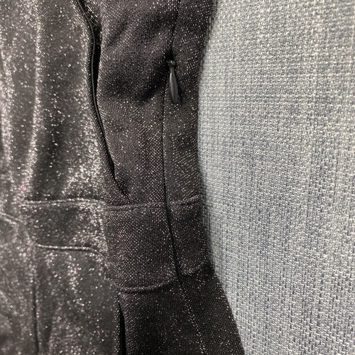 N: Philanthropy Fire Metallic Strampler schwarz schimmernde Größe extra klein V-Ausschnitt - Bild 7 von 12