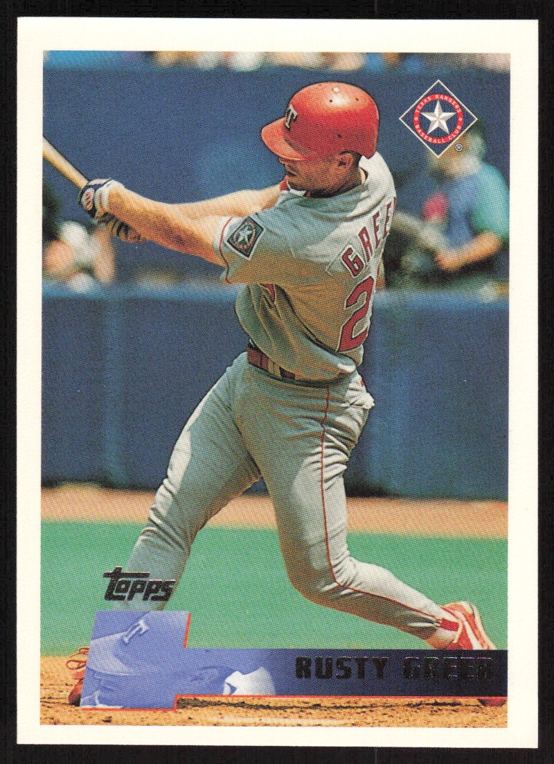1996 Topps Rusty Greer #87 Texas Rangers | eBay