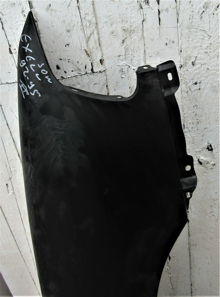 Par de paneles de guardabarros delantero derecho diestro nuevo mercado de accesorios Hyundai Excel sedán modelo 1992 94 Foto 3 de 4