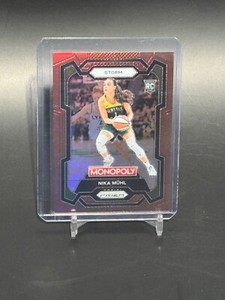 2024 Panini Prizm Monopoly #4 Nika Muhl RC Rookie Brown Prizm /249 Seattle Storm