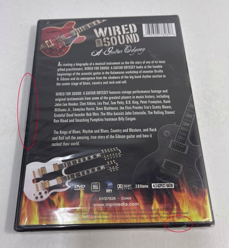Wired For Sound: A Guitar Odyssey (2000, DVD) NEW/SEALED! - Picture 4 of 5