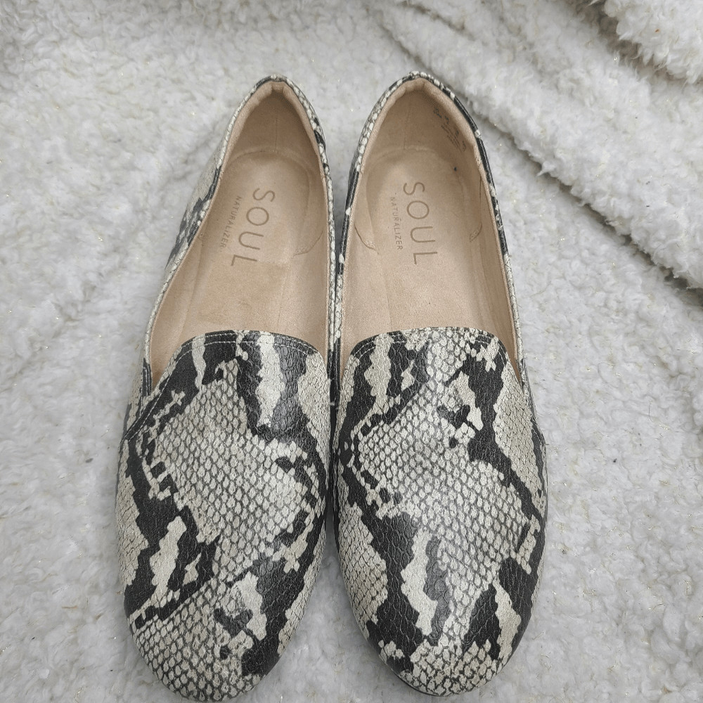 Soul Naturalizer Ashley Python Print Loafers size… - image 2