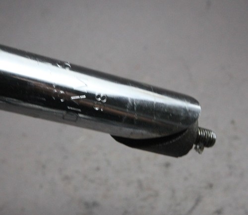 Stelo cromato / 1" pollici / 110 mm / ø 25,4 mm / acciaio / 326 g / albero lungo 140 mm - Foto 7 di 8