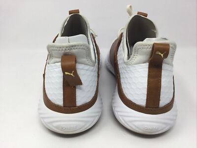 PUMA Mens Ignite Pwradapt Caged Crafted Golf Shoe Size 9 White