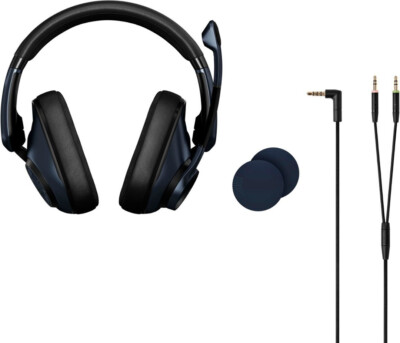 EPOS - H6PRO Closed Acoustic Wired Gaming Headset for PC, PS5, PS4, Xbox Seri...
