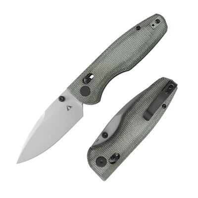 CMB Predator CMB-08LW Micarta Handle 14C28N Steel Camping Pocket Folding Knife