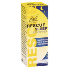 RESCUE SLEEP 10mL Oral Liquid Drops Sleeplessness Relief Bach Natural Remedy