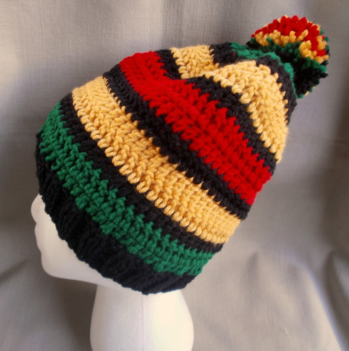 お買い得！！★ ロエベ CROCHET HAT STRIPES★ double_crochet_stripes_5_sizes
