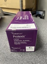 Cardinal Health Protexis Latex Surgical Glove, Powder-Free 50 Pairs SZ 6.5