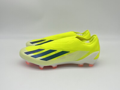 Adidas X Crazyfast Elite Laceless FG Men's Size 11.5 Yellow Black