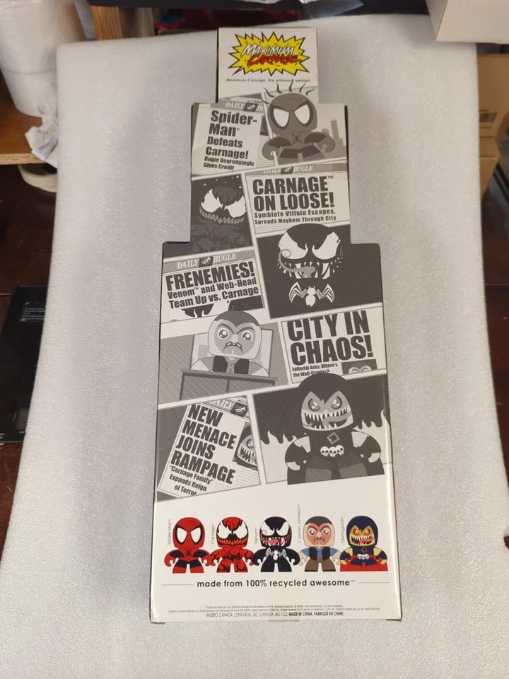 Spider-Man Maximum Carnage Mini Muggs Set - NYCC 2011 Exclusive - Image 2 of 2
