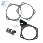 Throttle Body Cable Bracket 92 102MM Intake w/ Gasket For LS1 LS2 LS3 LS6