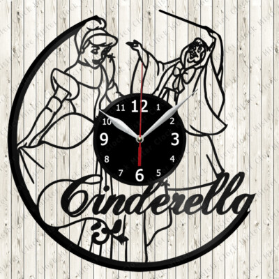 Vinyl Record Wall Clock Decor Handmade 2705 | eBay