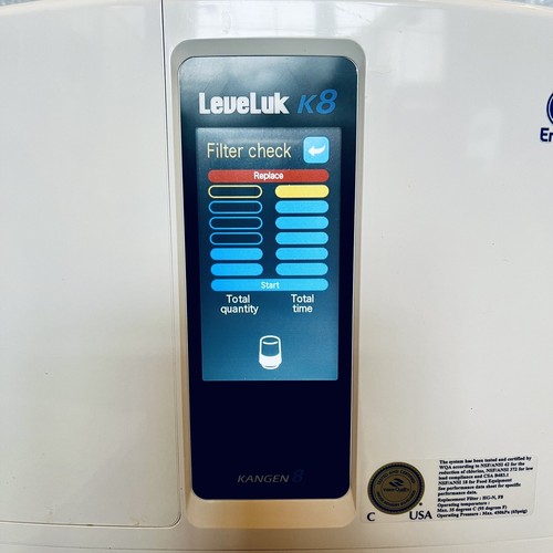 Enagic Leveluk K8 Kangen PH Water Ionized Alkaline Filtration System, SHIPS FREE - Picture 5 of 9