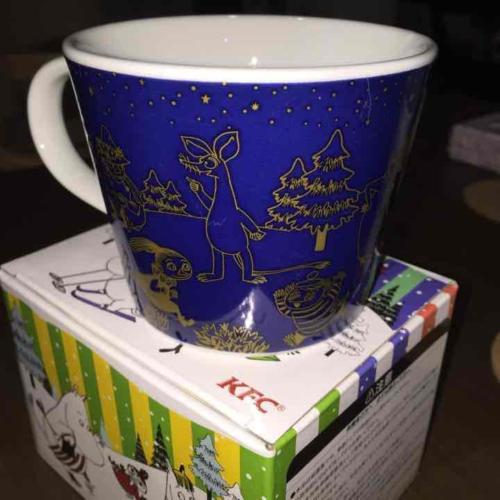 Moomin Mug Tea Cup Limited Edition Sold at ONLY KFC Japan VERY RARE !! F/S - Picture 2 of 7