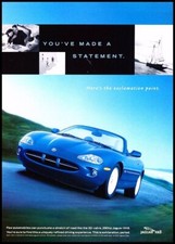 1999 Jaguar XK8 Vintage Advertisement Print Art Car Ad J219