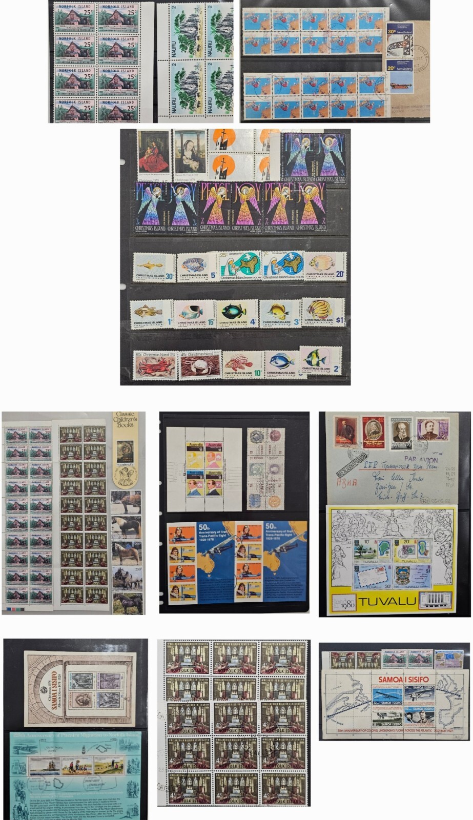 Vintage Mix Valuable Collection of International stamps #0124