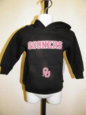 NEW Oklahoma Sooners Baby Infant Toddler 12M 12 Month Black Hoodie