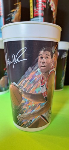 1 Magic Johnson Dream Team Olympic Basketball Cup 1992 McDonald's Sports - Picture 2 of 5