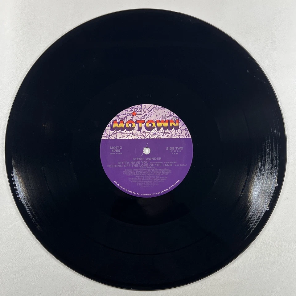 Stevie Wonder “Gotta Have You” LP/Motown Mot12-4759 (NM) 1991 - Image 4 of 4