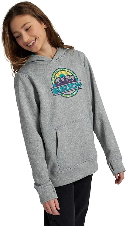 burton kids pullover graphic outdoor hoodie