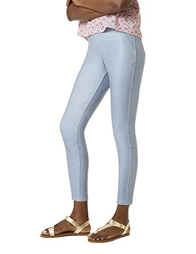 Reversible Denim High Rise Leggings 