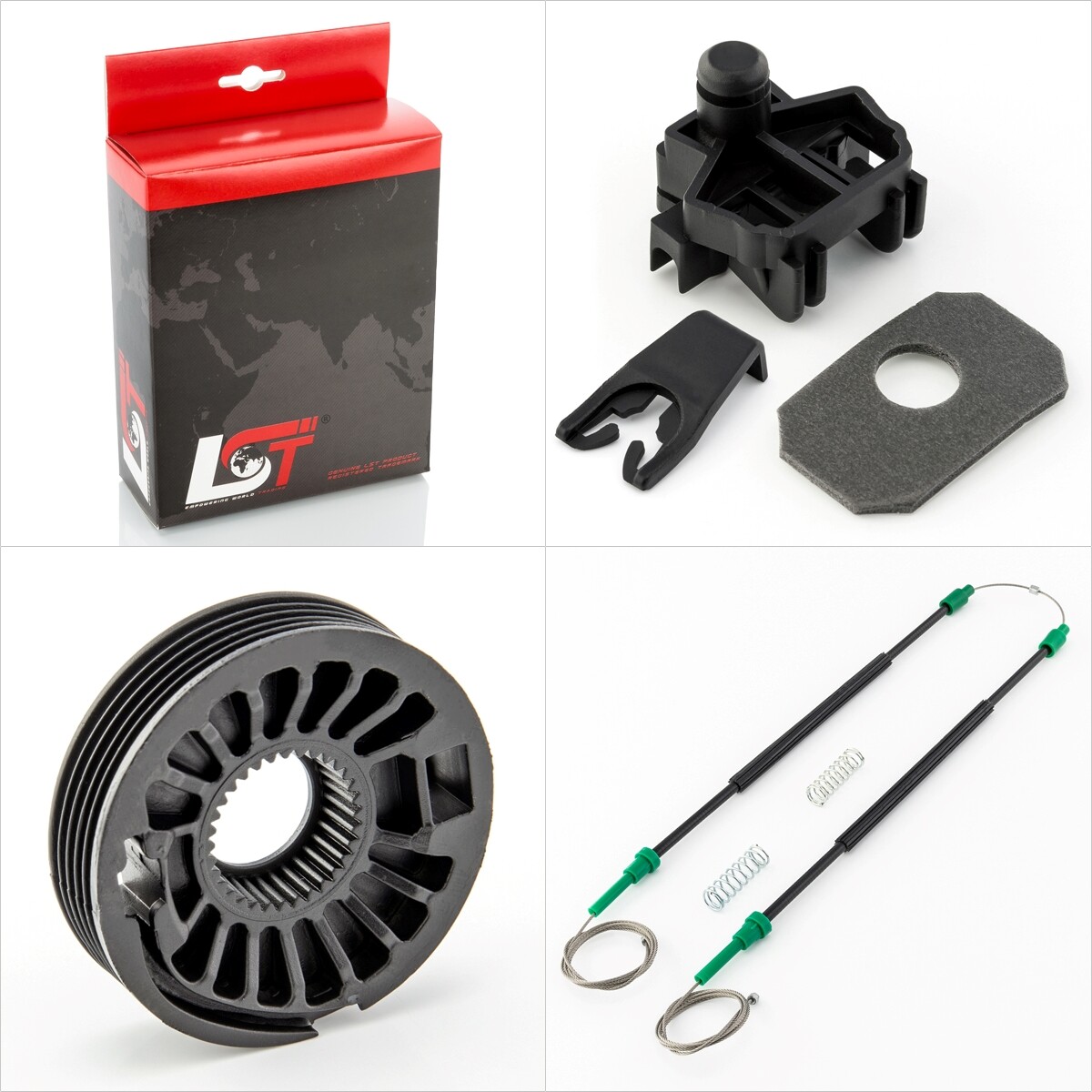 Window Regulator Repair Kit for Renault Clio II Front Left / Right
