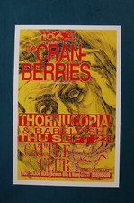 The Cranberries Concert Poster 1993 Sacramento Cran-Berries____
