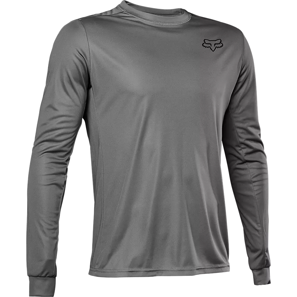 Fox Racing Ranger Long Sleeve MTB Jersey - Font - Dark Gray