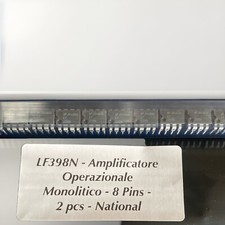 LF398N - Amplificatore Operazionale Monolitico - 8 Pins - 2 pcs - National