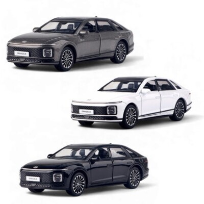 Hyundai Motor Car [Grandeur GN7 Azera] Diecast 1:38 Scale Miniature Display Toy