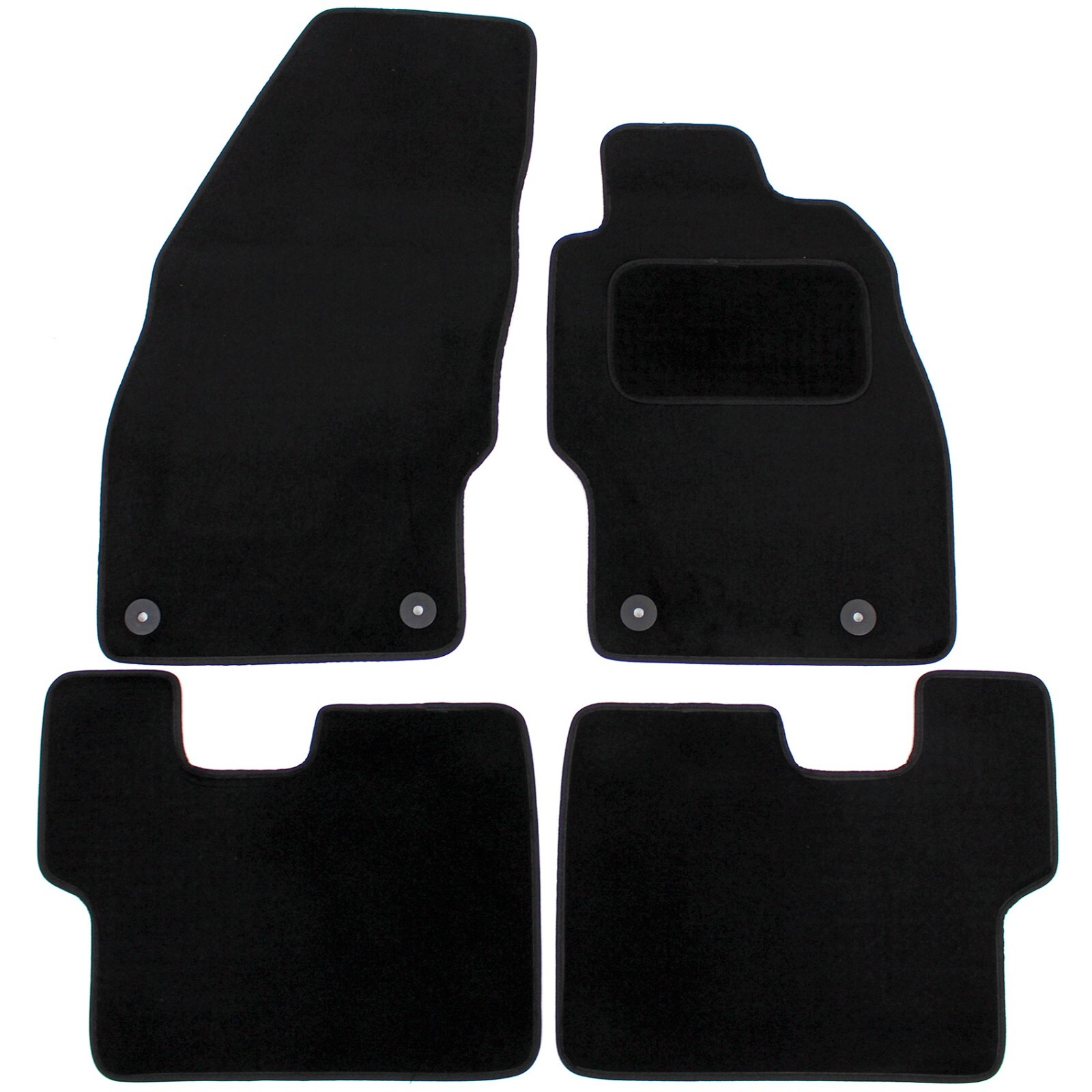 For Vauxhall Corsa D & E Car Mats Tailored Carpet 2006 to 2019 4pc Floor Set